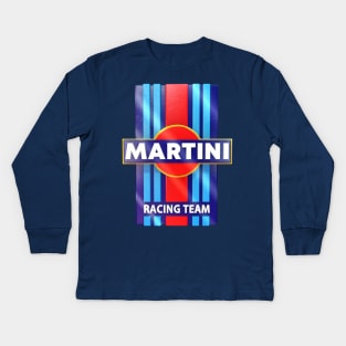 Martini racing Kids Long Sleeve T-Shirt